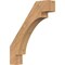 Ekena Millwork 5 1/2"W x 28"D x 34"H Merced Smooth Knee Brace, Western Red Cedar BRC06X28X34MRC00SWR - alternate 1